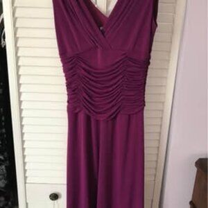 Women’s size 6 formal dress in purple - Dress Barn